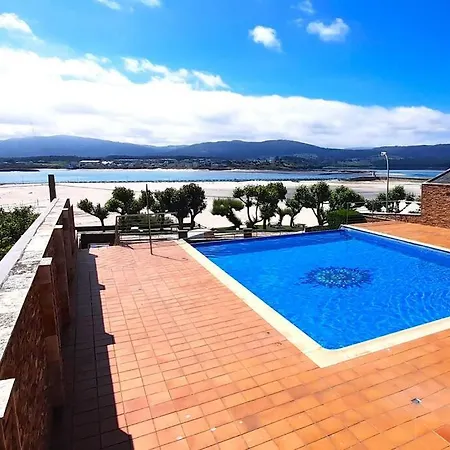 Primea Linea De Playa Con Jardin Y Piscina * Foz